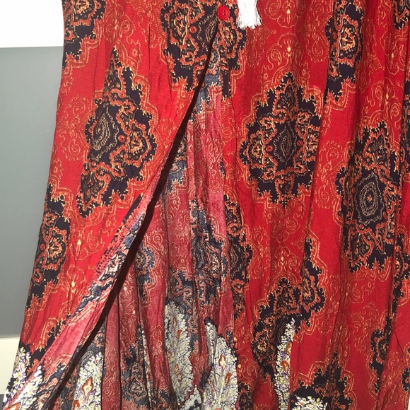 Bohemian Style Maxi Skirt - Picture 3 of 4